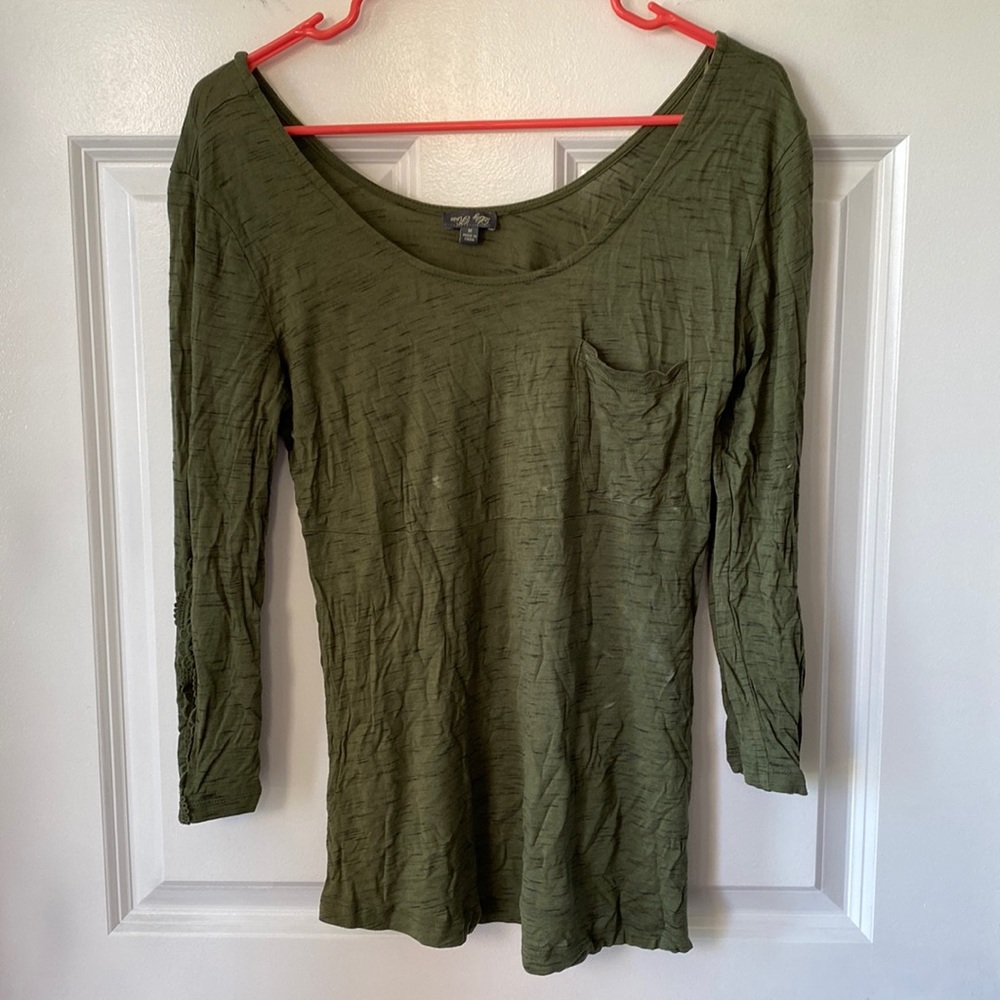 Lily Rose Green Top